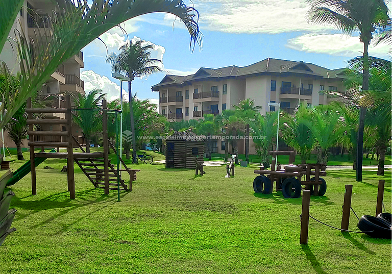 Apartment at VG Sun Cumbuco with sea view, wifi, and parking