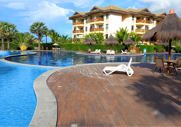 Apartment at VG Sun Cumbuco with sea view, wifi, and parking