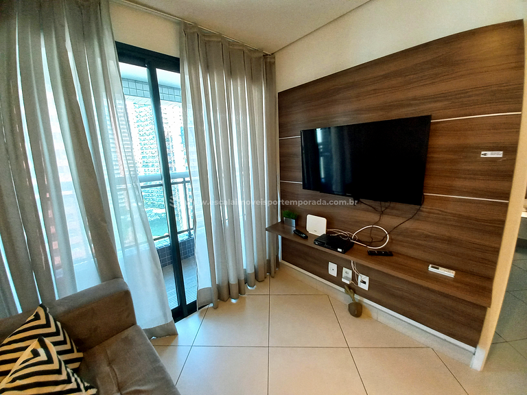 Landscape 1BR with AC & Wi-Fi