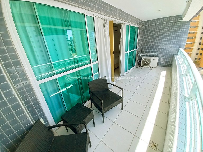 Beach Class 2 Quartos | Climatizado | Vista Cidade