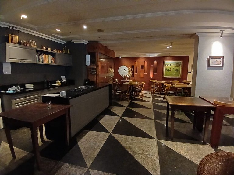Saint Martin Flat c/ Vista Mar, Wifi e Varanda