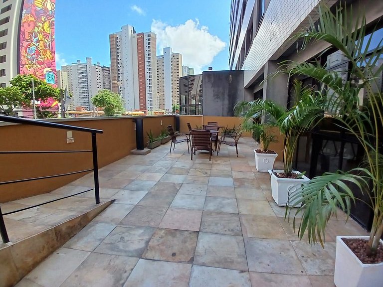 Saint Martin Flat con vista al mar, wifi y balcón
