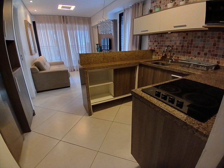 Apartamento de lujo con vista al mar en Beira Mar