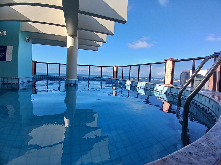 Apartamento Vista Mar Brasil Tropical Meireles 4p