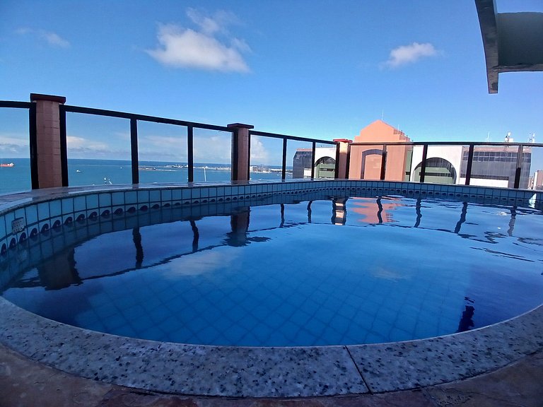 Apartamento Vista Mar Brasil Tropical Meireles 4p