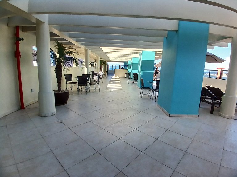 Apartamento Vista Mar Brasil Tropical Meireles 4p