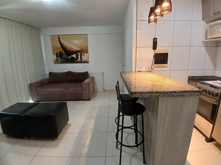 Apto 3P Studio Iracema Vista Mar