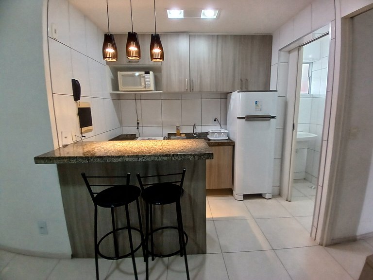 Apto 3P Studio Iracema Vista Mar