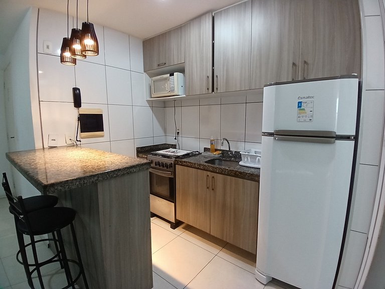 Apto 3P Studio Iracema Vista Mar