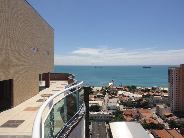 Apto 3P Studio Iracema Vista Mar