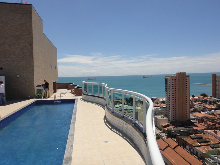 Apto 3P Studio Iracema Vista Mar