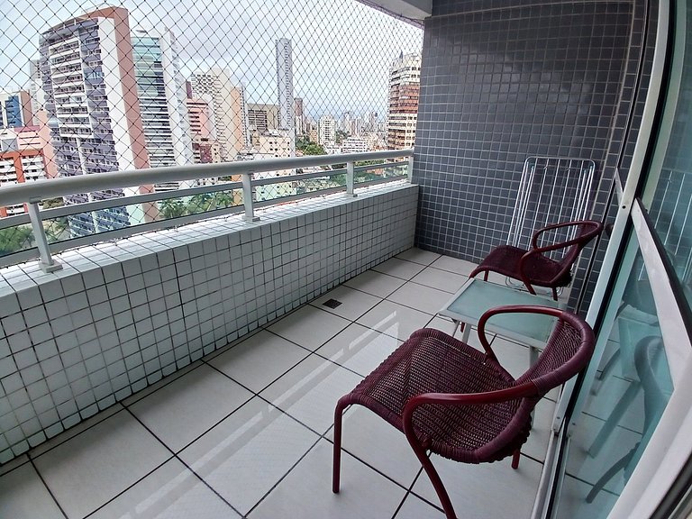 1706T1 Beach Class Meireles Vista Cidade Andar Alto