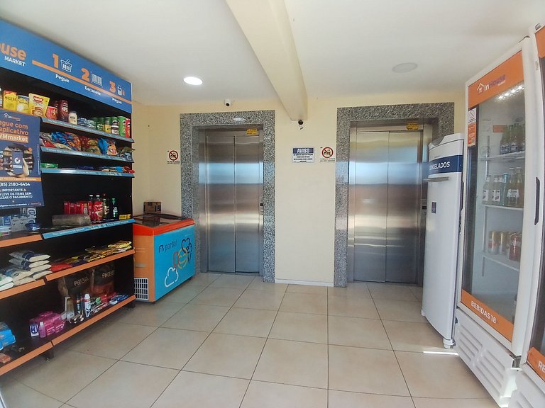 Apto 3P Studio Iracema Vista Mar