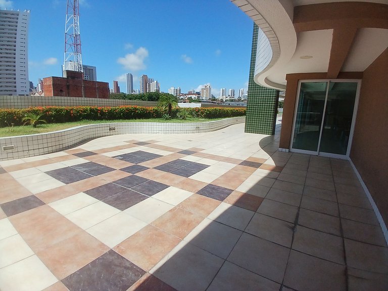 Apto 3P Studio Iracema Vista Mar