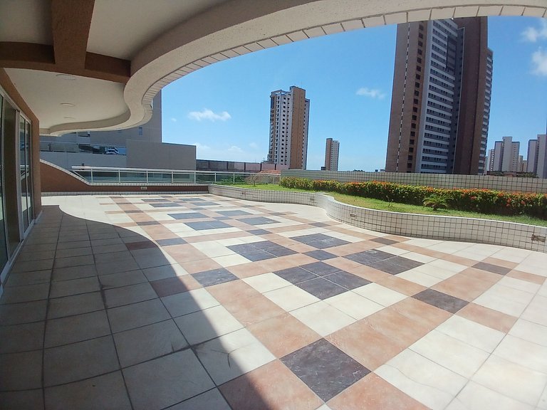 Apto 3P Studio Iracema Vista Mar