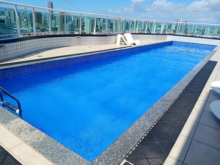 Apto 3P Studio Iracema Vista Mar