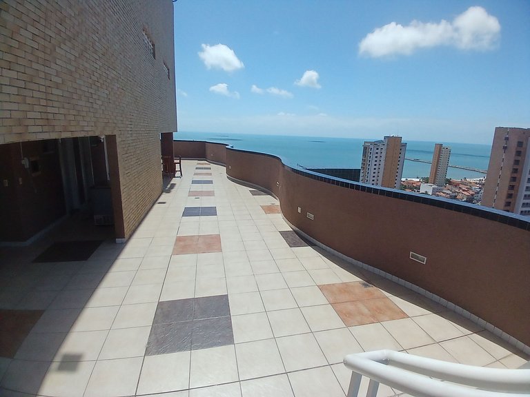 Apto 3P Studio Iracema Vista Mar