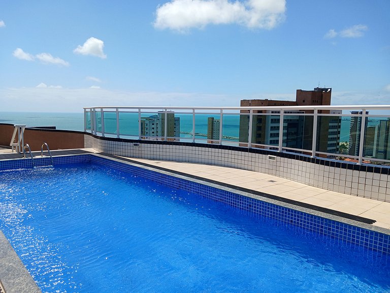 Apto 3P Studio Iracema Vista Mar