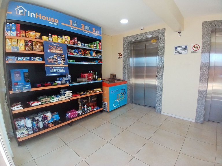 Apto 3P Studio Iracema Vista Mar