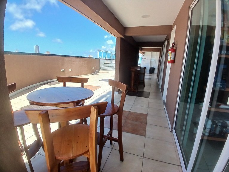 Apto 3P Studio Iracema Vista Mar