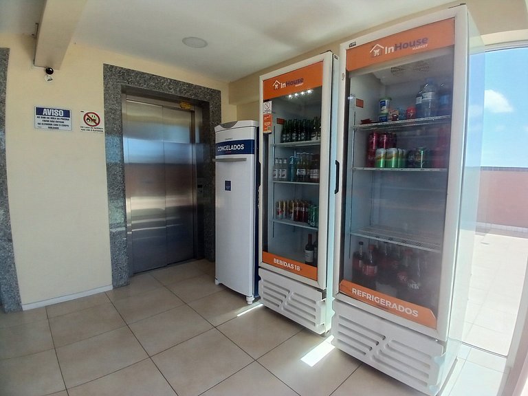 Apto 3P Studio Iracema Vista Mar