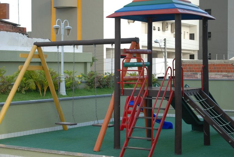 Iracema Beach Vista Mar 3Q, Swimming Pool, Gym