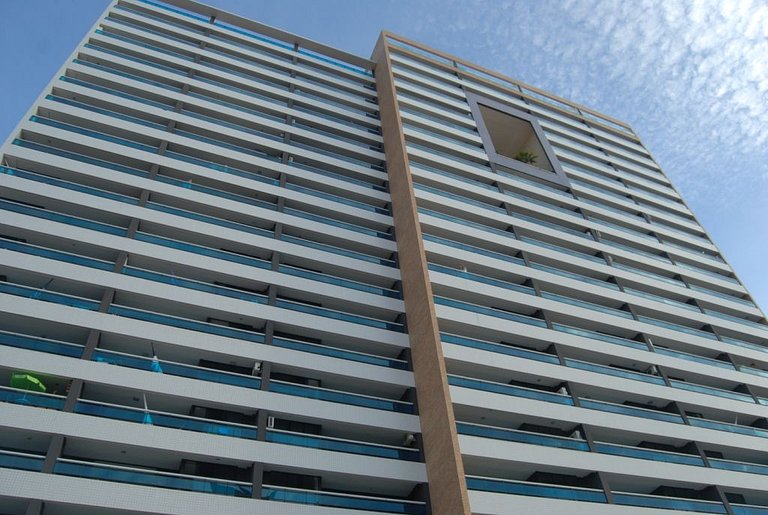Iracema Beach Vista Mar 3Q, Swimming Pool, Gym