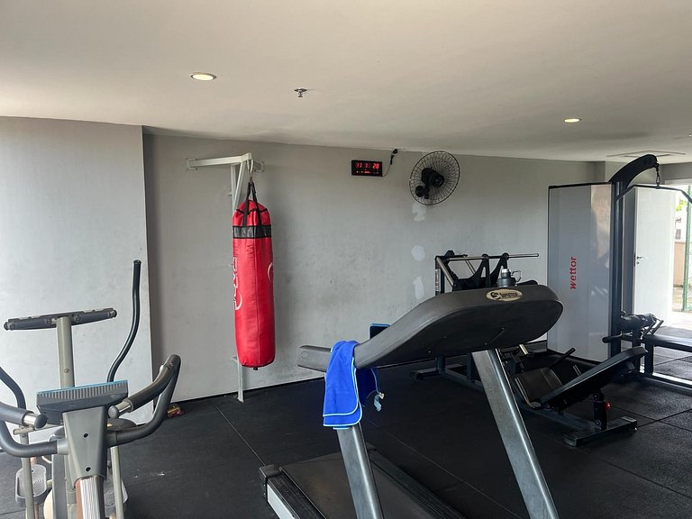 Iracema Beach Vista Mar 3Q, Swimming Pool, Gym
