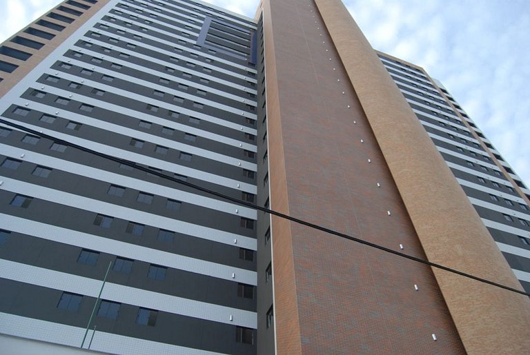 Iracema Beach Vista Mar 3Q, Swimming Pool, Gym