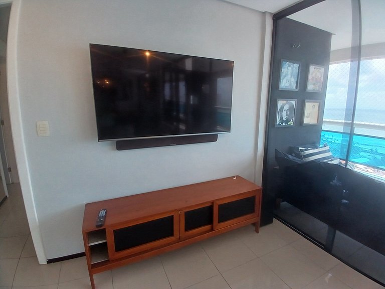 Iracema Beach Vista Mar 3Q, Swimming Pool, Gym