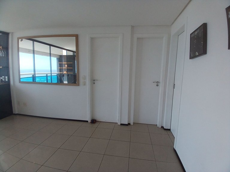 Iracema Beach Vista Mar 3Q, Swimming Pool, Gym