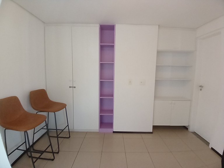 Iracema Beach Vista Mar 3Q, Swimming Pool, Gym