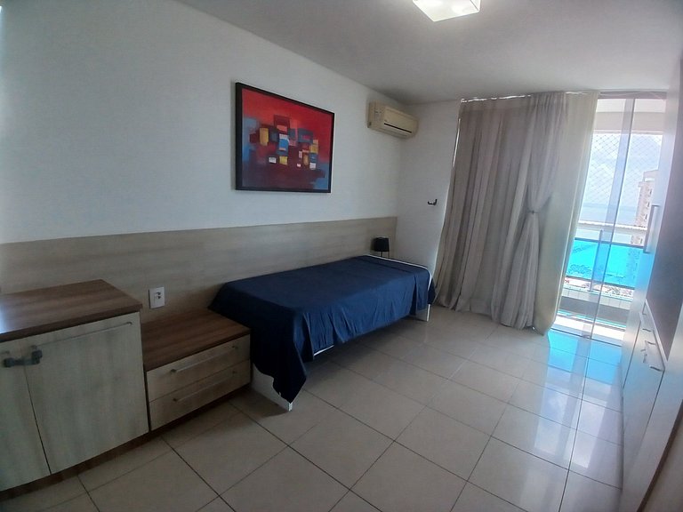 Iracema Beach Vista Mar 3Q, Swimming Pool, Gym