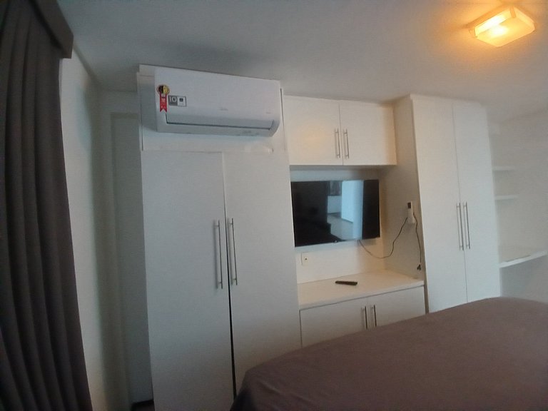 Iracema Beach Vista Mar 3Q, Swimming Pool, Gym