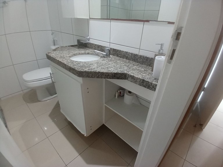 Iracema Beach Vista Mar 3Q, Swimming Pool, Gym