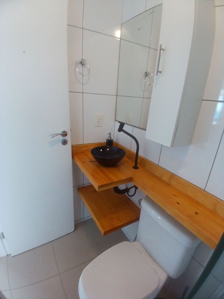 Iracema Beach Vista Mar 3Q, Swimming Pool, Gym
