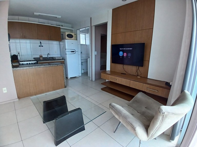 Apt Studio Iracema Vista Mar WiFi Vaga