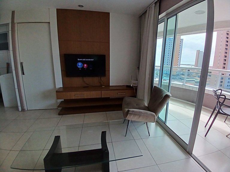 Apt Studio Iracema Vista Mar WiFi Vaga