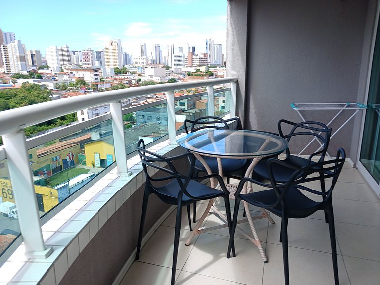 Apt Studio Iracema Vista Mar WiFi Vaga