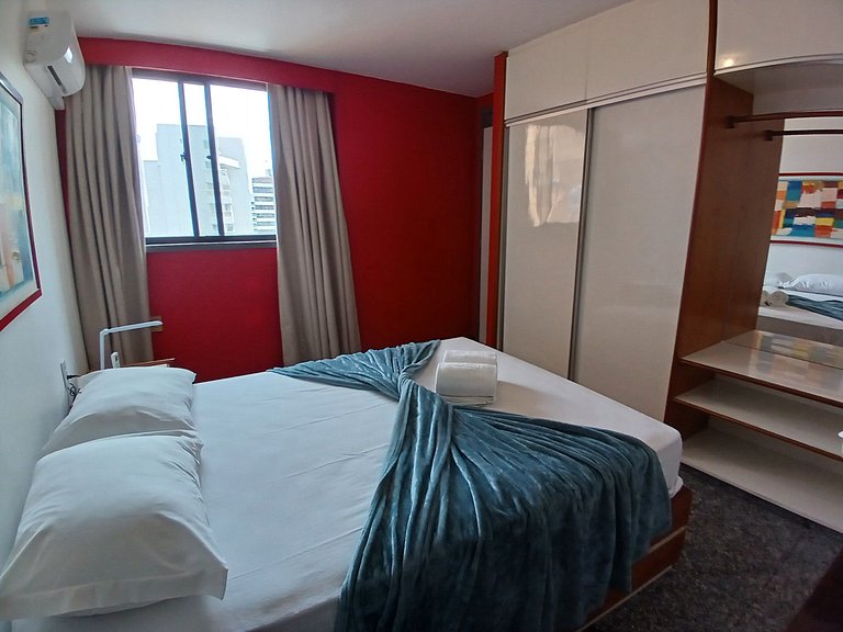 Flat Atlântico Meireles 2Q 6P Vista Mar by Escala