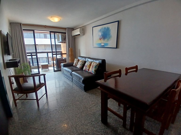 Flat Atlântico Meireles 2Q 6P Vista Mar by Escala