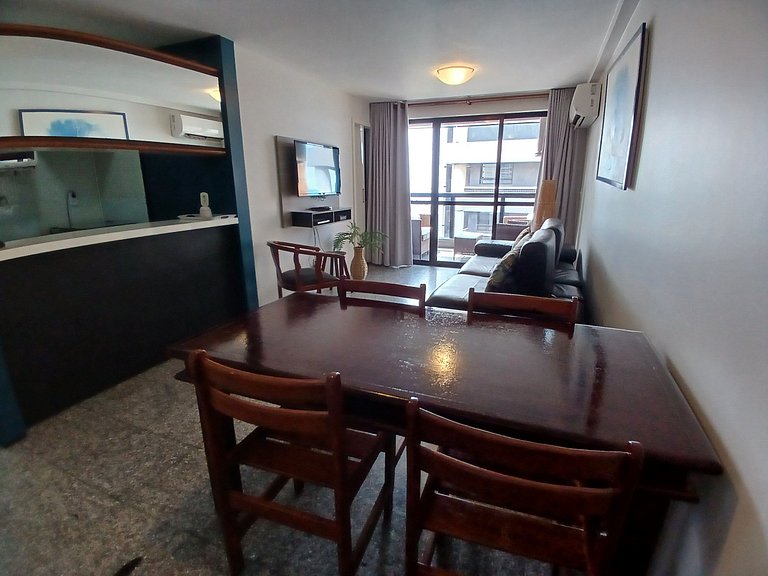 Flat Atlântico Meireles 2Q 6P Vista Mar by Escala