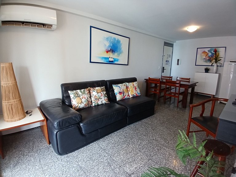 Flat Atlântico Meireles 2Q 6P Vista Mar by Escala