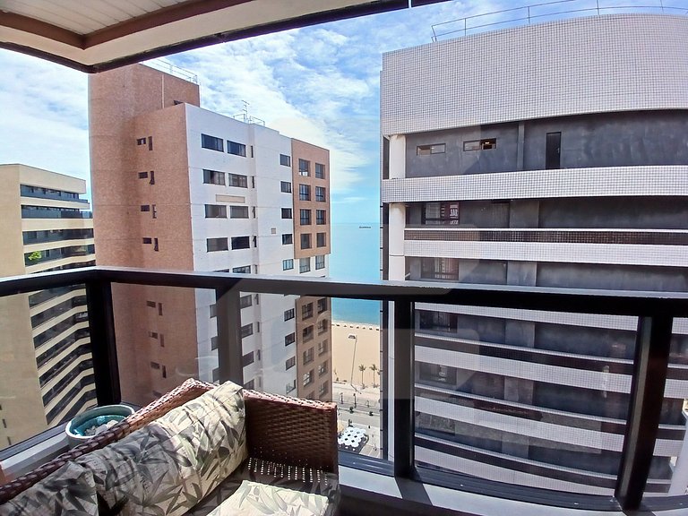Flat Atlântico Meireles 2B 6P Ocean View by Escala