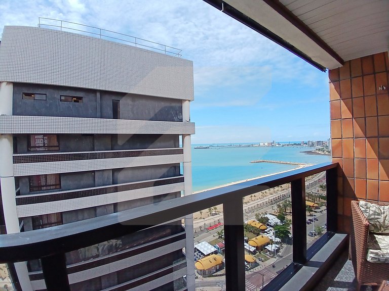 Flat Atlântico Meireles 2B 6P Ocean View by Escala
