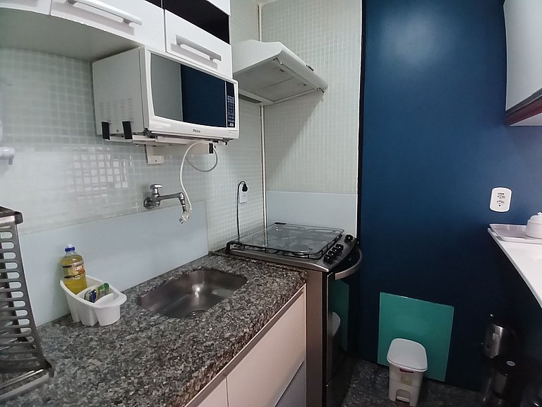 Flat Atlântico Meireles 2Q 6P Vista Mar by Escala