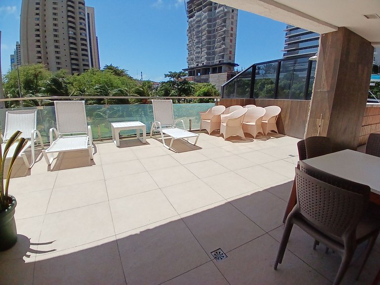 Iracema Residence - Flat Frente Mar