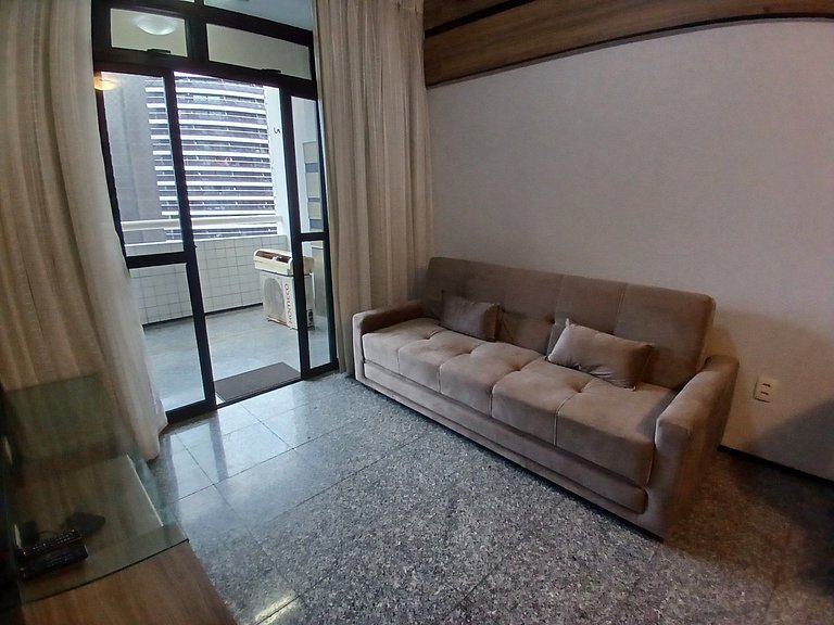 Apt Meireles Vista Mar 4p | Vaga | WiFi
