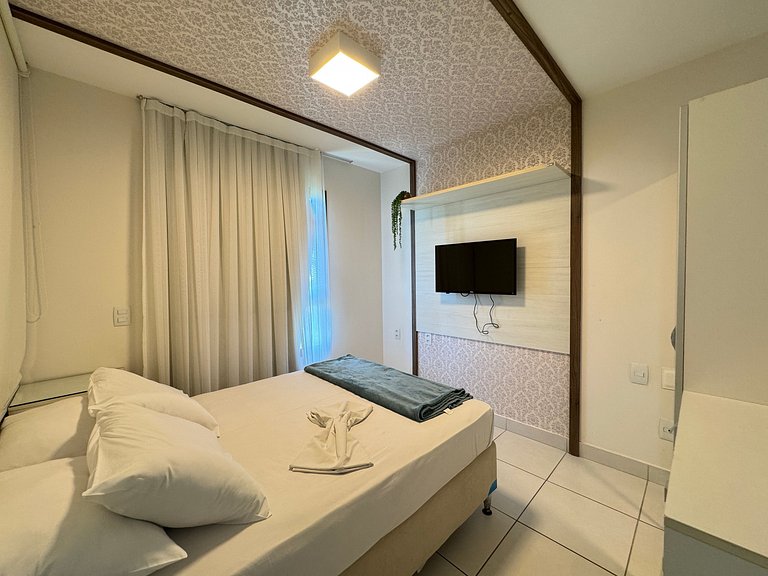 VG Sun Cumbuco Apt Vista Mar/Jardim Climatizado