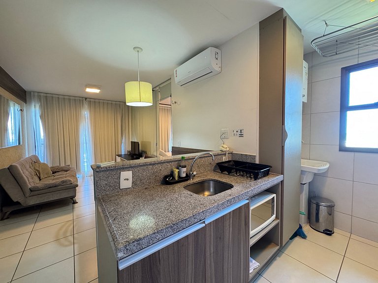 VG Sun Cumbuco Apt Vista Mar/Jardim Climatizado